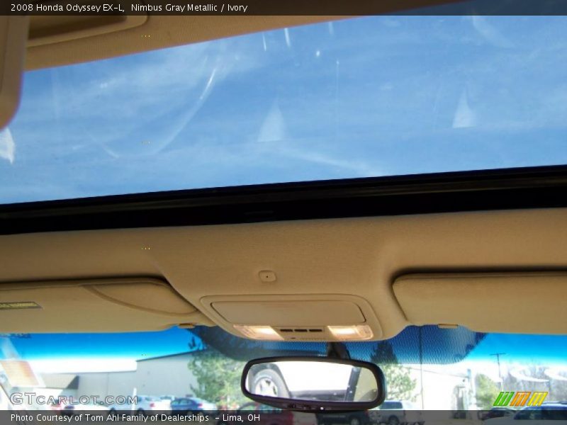 Nimbus Gray Metallic / Ivory 2008 Honda Odyssey EX-L