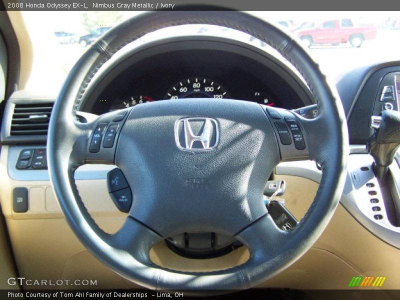 Nimbus Gray Metallic / Ivory 2008 Honda Odyssey EX-L