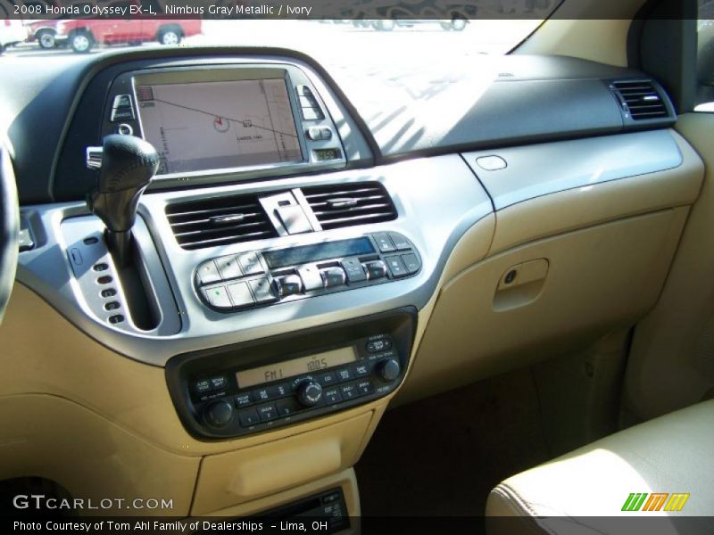 Nimbus Gray Metallic / Ivory 2008 Honda Odyssey EX-L