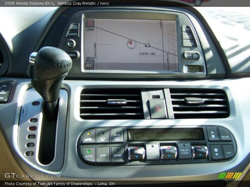 Nimbus Gray Metallic / Ivory 2008 Honda Odyssey EX-L