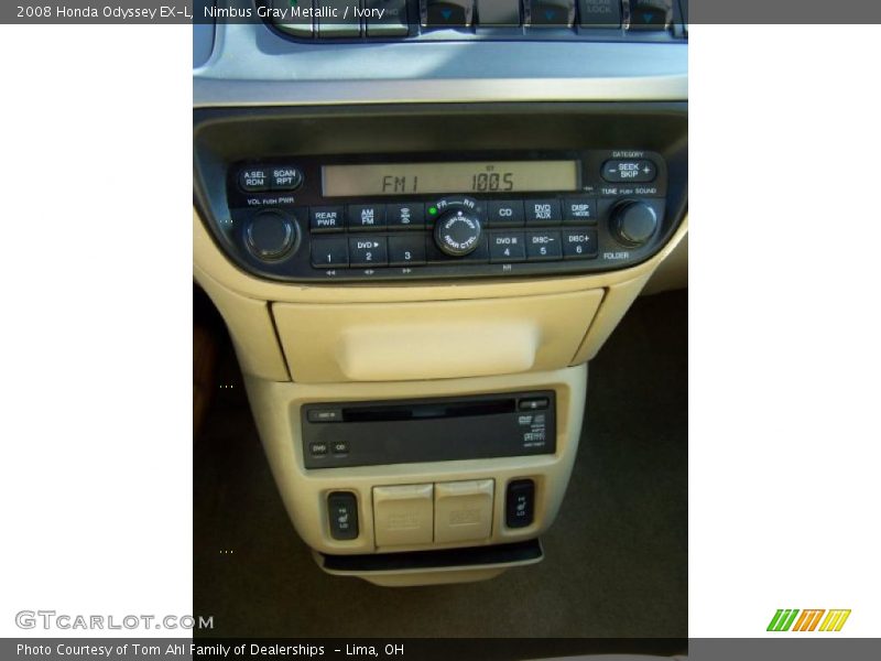 Nimbus Gray Metallic / Ivory 2008 Honda Odyssey EX-L
