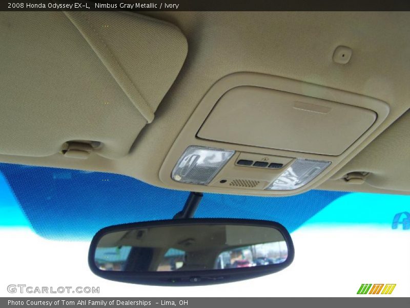 Nimbus Gray Metallic / Ivory 2008 Honda Odyssey EX-L