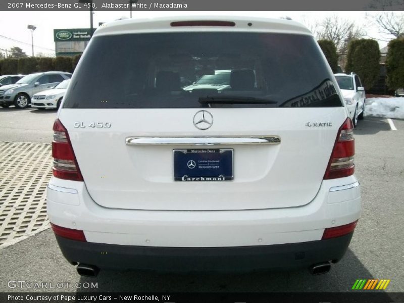Alabaster White / Macadamia 2007 Mercedes-Benz GL 450