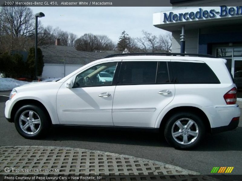 Alabaster White / Macadamia 2007 Mercedes-Benz GL 450
