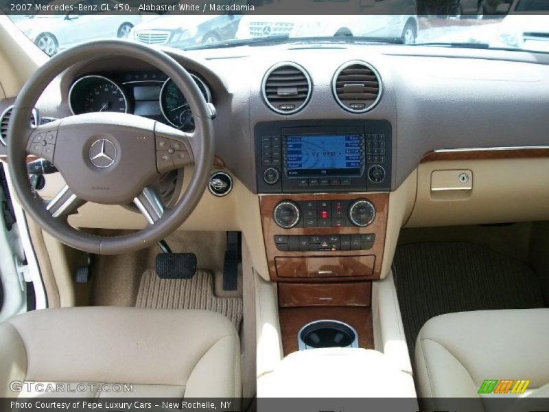Alabaster White / Macadamia 2007 Mercedes-Benz GL 450