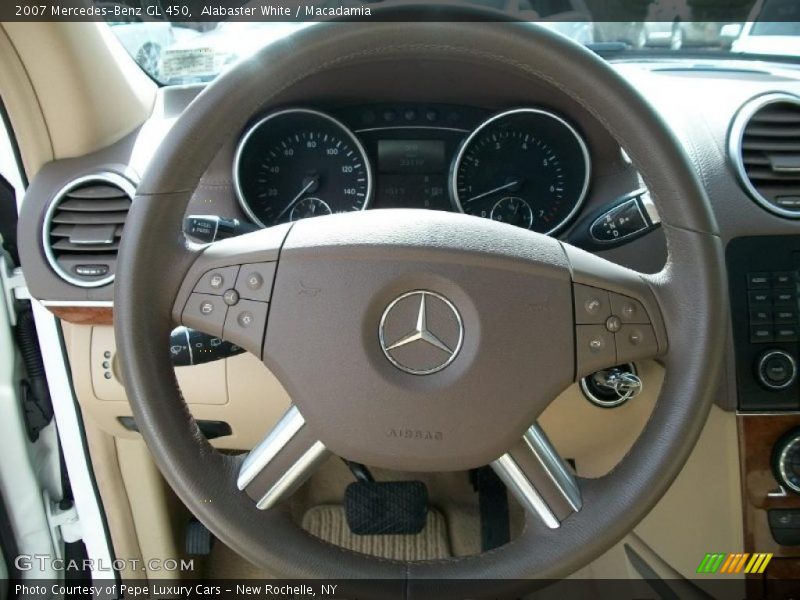 Alabaster White / Macadamia 2007 Mercedes-Benz GL 450