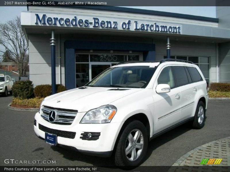 Alabaster White / Macadamia 2007 Mercedes-Benz GL 450