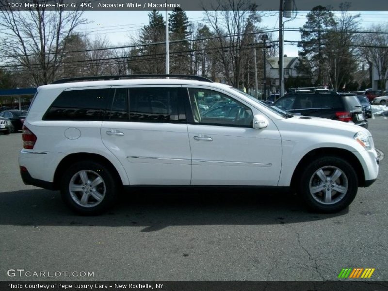 Alabaster White / Macadamia 2007 Mercedes-Benz GL 450
