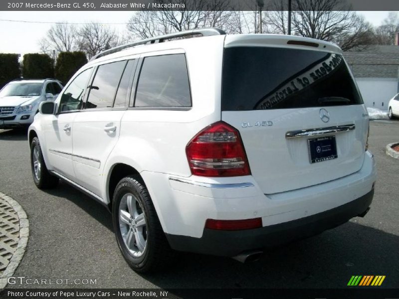 Alabaster White / Macadamia 2007 Mercedes-Benz GL 450