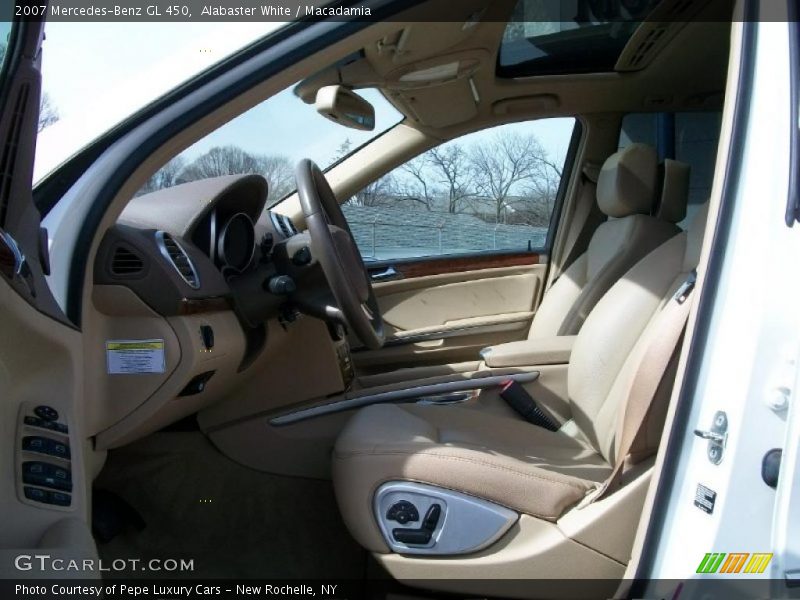Alabaster White / Macadamia 2007 Mercedes-Benz GL 450