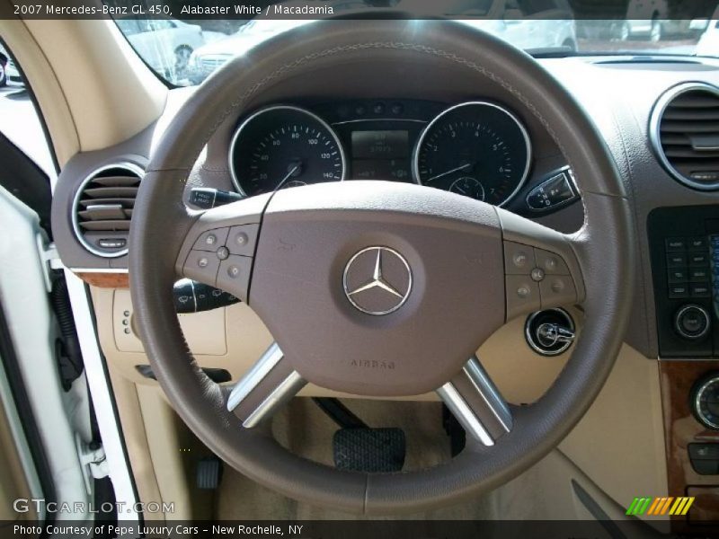 Alabaster White / Macadamia 2007 Mercedes-Benz GL 450