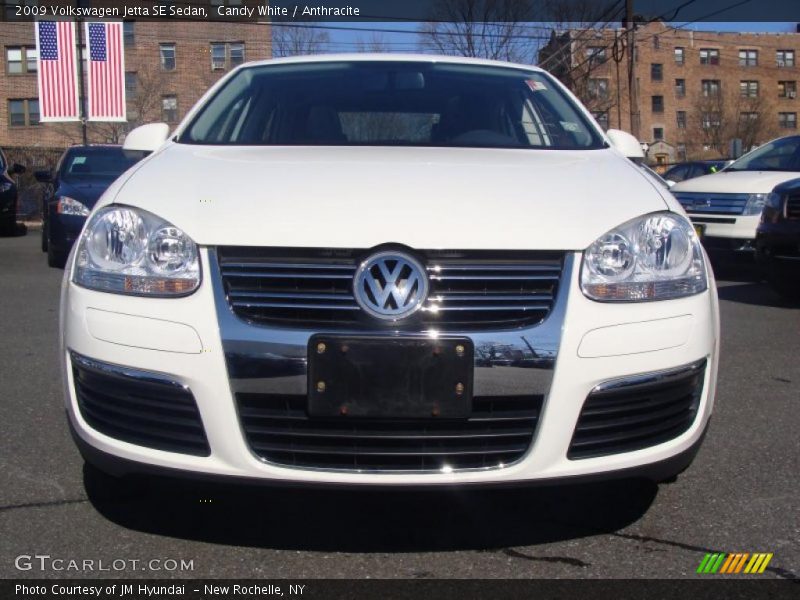 Candy White / Anthracite 2009 Volkswagen Jetta SE Sedan