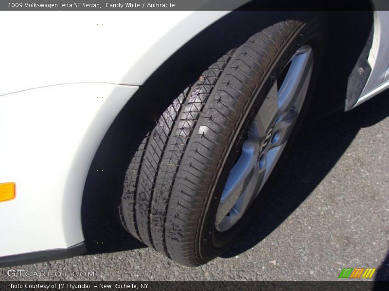 Candy White / Anthracite 2009 Volkswagen Jetta SE Sedan