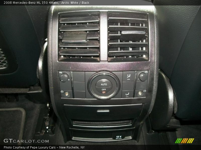 Arctic White / Black 2008 Mercedes-Benz ML 350 4Matic
