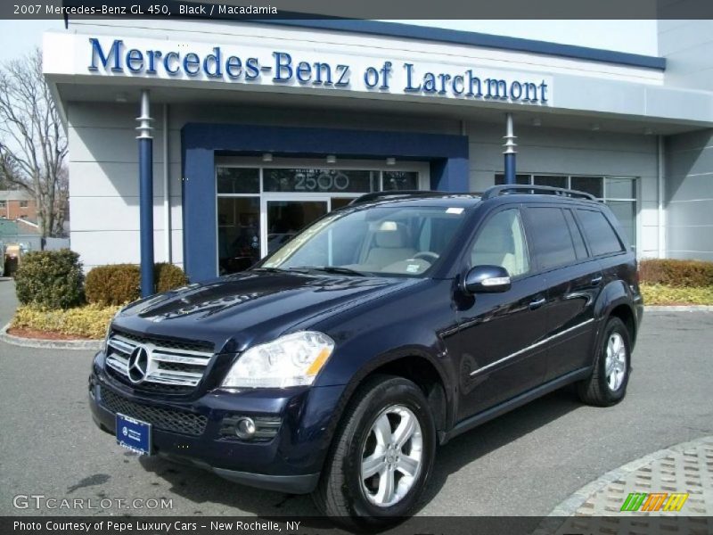 Black / Macadamia 2007 Mercedes-Benz GL 450