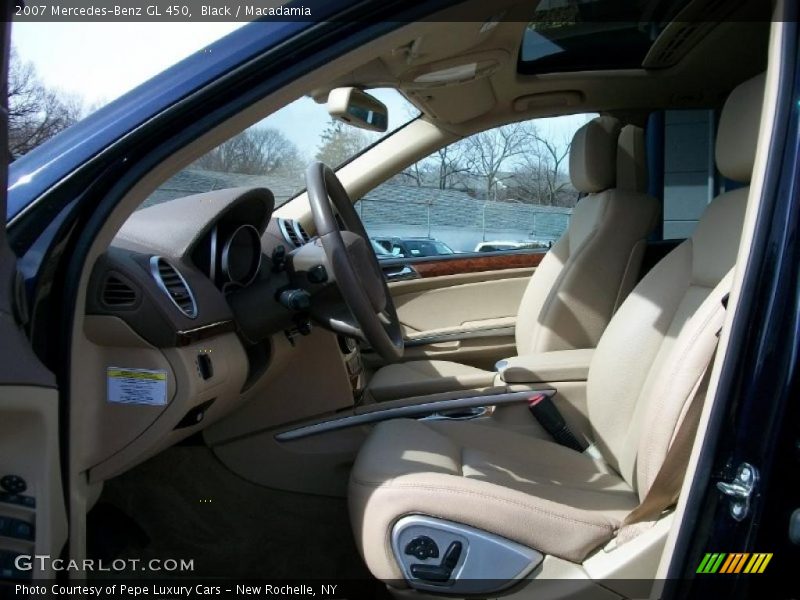Black / Macadamia 2007 Mercedes-Benz GL 450
