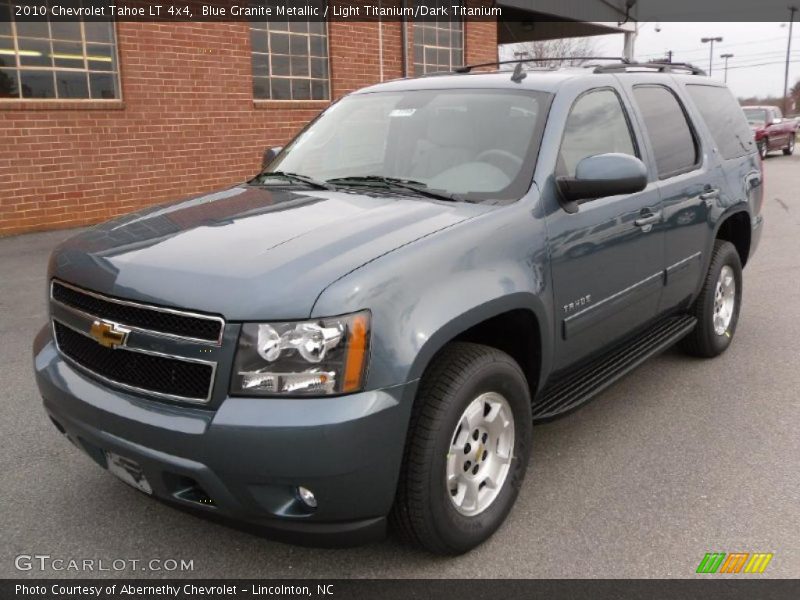 Blue Granite Metallic / Light Titanium/Dark Titanium 2010 Chevrolet Tahoe LT 4x4