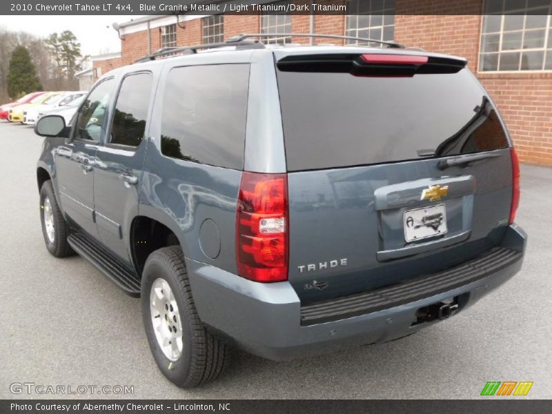 Blue Granite Metallic / Light Titanium/Dark Titanium 2010 Chevrolet Tahoe LT 4x4