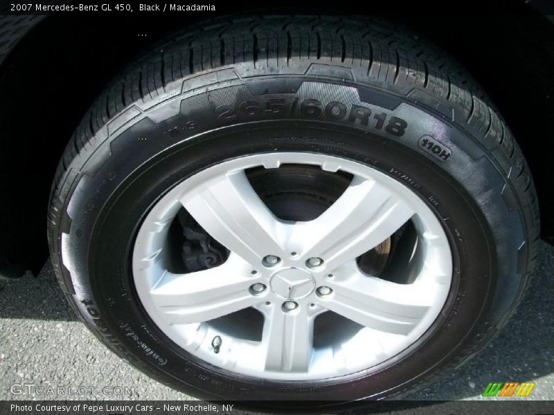 Black / Macadamia 2007 Mercedes-Benz GL 450
