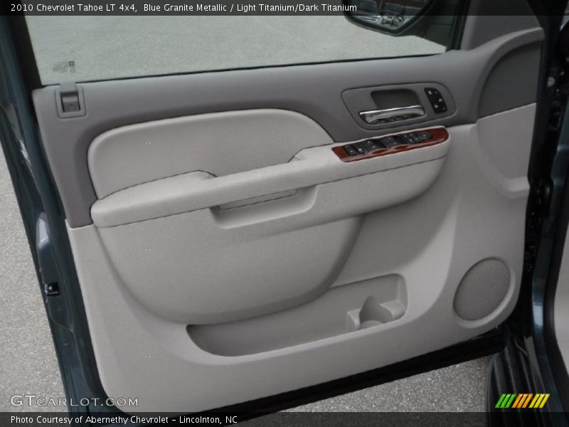Blue Granite Metallic / Light Titanium/Dark Titanium 2010 Chevrolet Tahoe LT 4x4