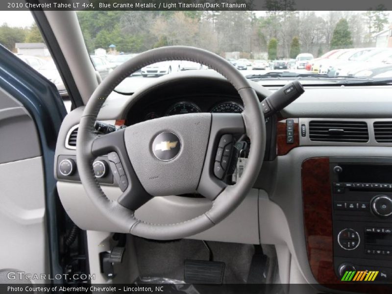 Blue Granite Metallic / Light Titanium/Dark Titanium 2010 Chevrolet Tahoe LT 4x4