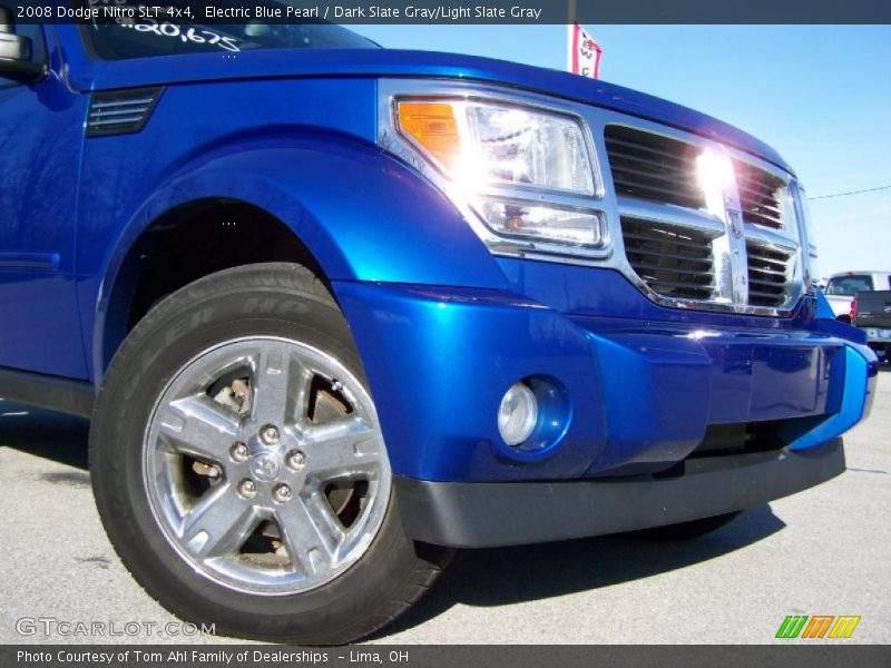 Electric Blue Pearl / Dark Slate Gray/Light Slate Gray 2008 Dodge Nitro SLT 4x4