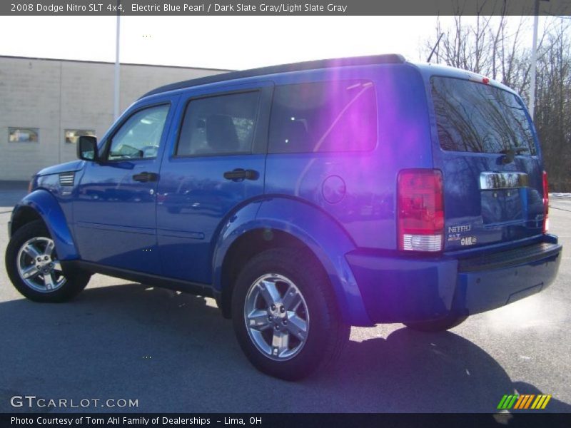 Electric Blue Pearl / Dark Slate Gray/Light Slate Gray 2008 Dodge Nitro SLT 4x4