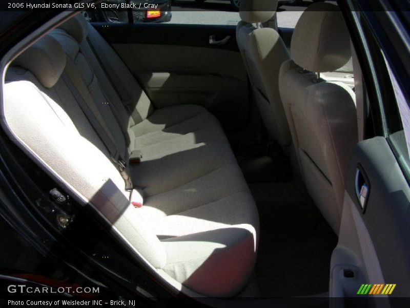 Ebony Black / Gray 2006 Hyundai Sonata GLS V6