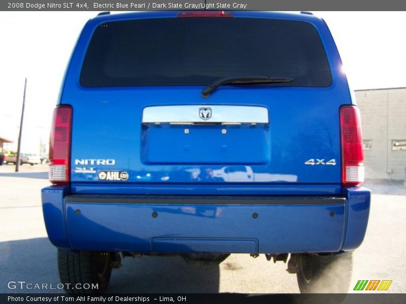 Electric Blue Pearl / Dark Slate Gray/Light Slate Gray 2008 Dodge Nitro SLT 4x4