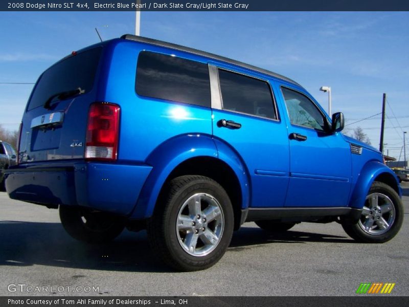 Electric Blue Pearl / Dark Slate Gray/Light Slate Gray 2008 Dodge Nitro SLT 4x4