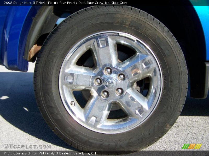 Electric Blue Pearl / Dark Slate Gray/Light Slate Gray 2008 Dodge Nitro SLT 4x4