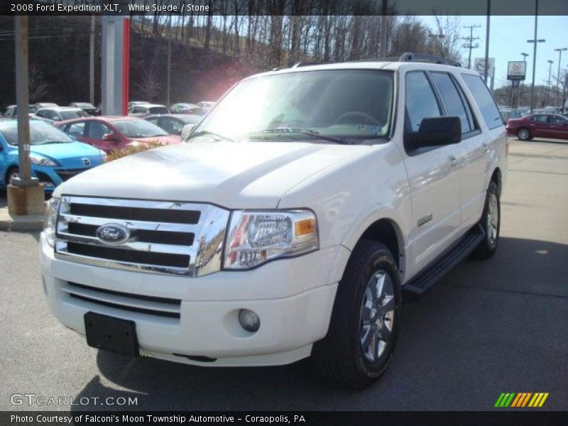 White Suede / Stone 2008 Ford Expedition XLT
