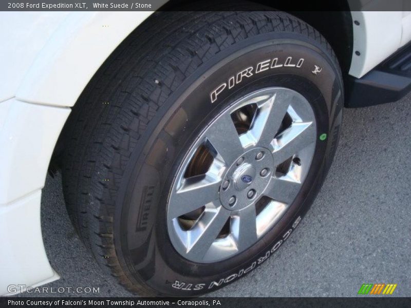 White Suede / Stone 2008 Ford Expedition XLT