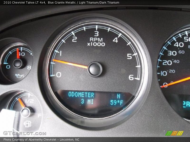 Blue Granite Metallic / Light Titanium/Dark Titanium 2010 Chevrolet Tahoe LT 4x4