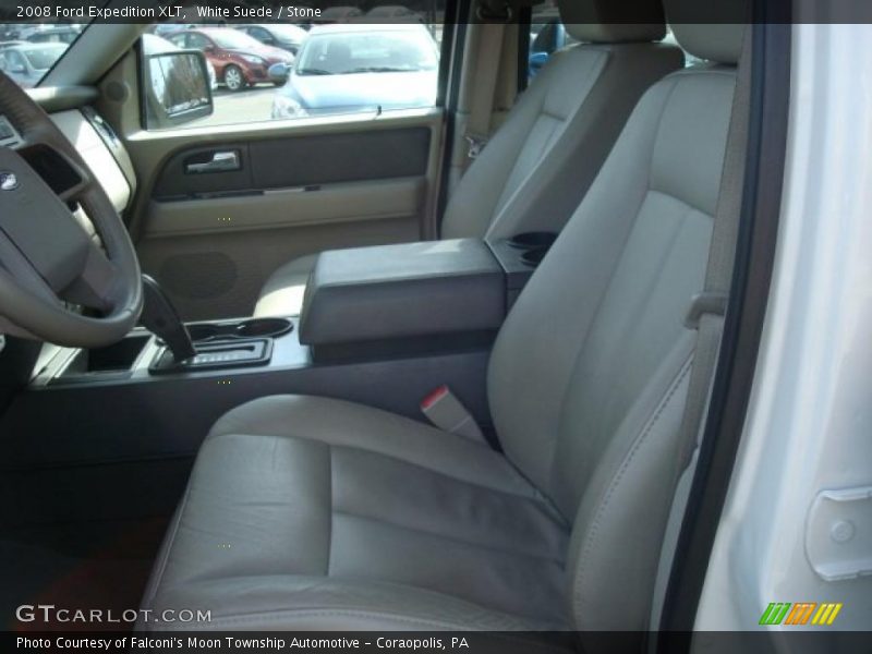 White Suede / Stone 2008 Ford Expedition XLT