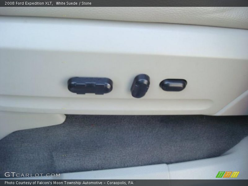 White Suede / Stone 2008 Ford Expedition XLT