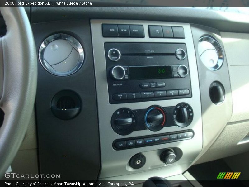 White Suede / Stone 2008 Ford Expedition XLT