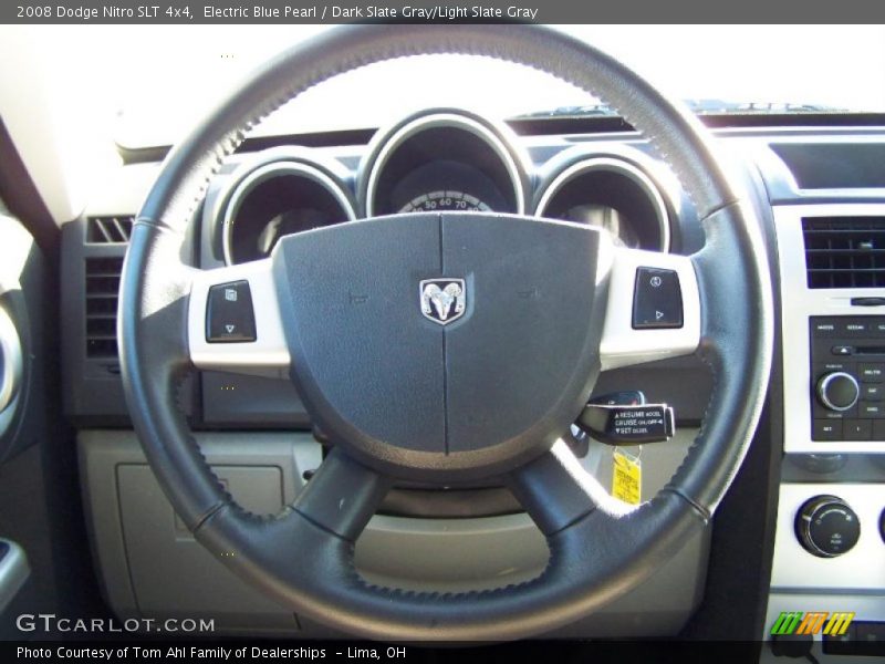 Electric Blue Pearl / Dark Slate Gray/Light Slate Gray 2008 Dodge Nitro SLT 4x4