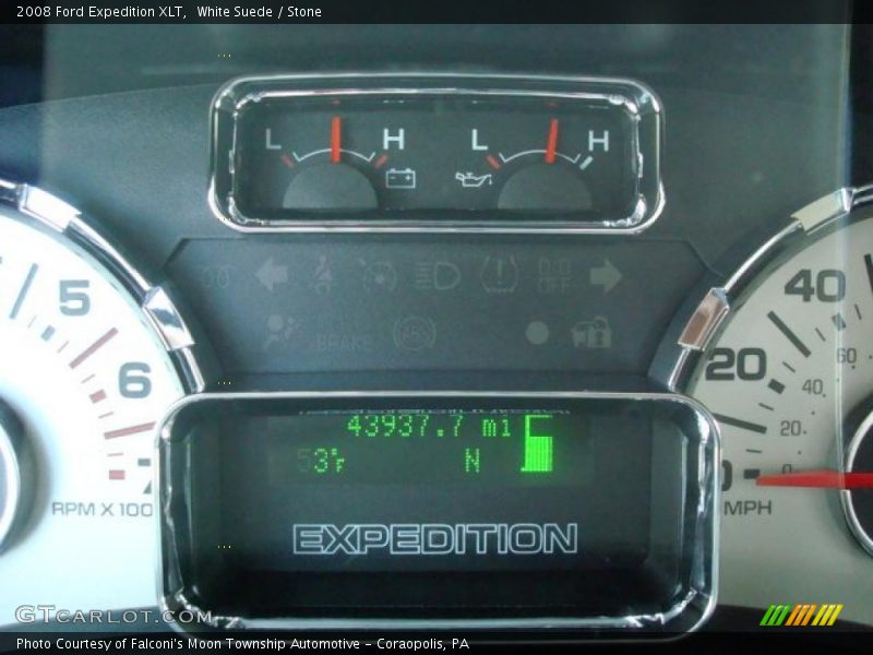White Suede / Stone 2008 Ford Expedition XLT