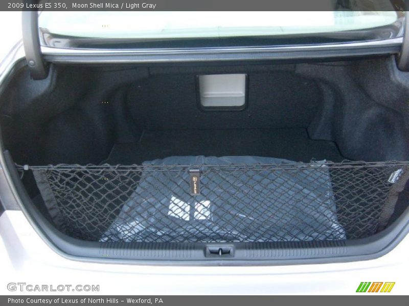 Moon Shell Mica / Light Gray 2009 Lexus ES 350