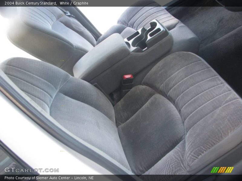 White / Graphite 2004 Buick Century Standard