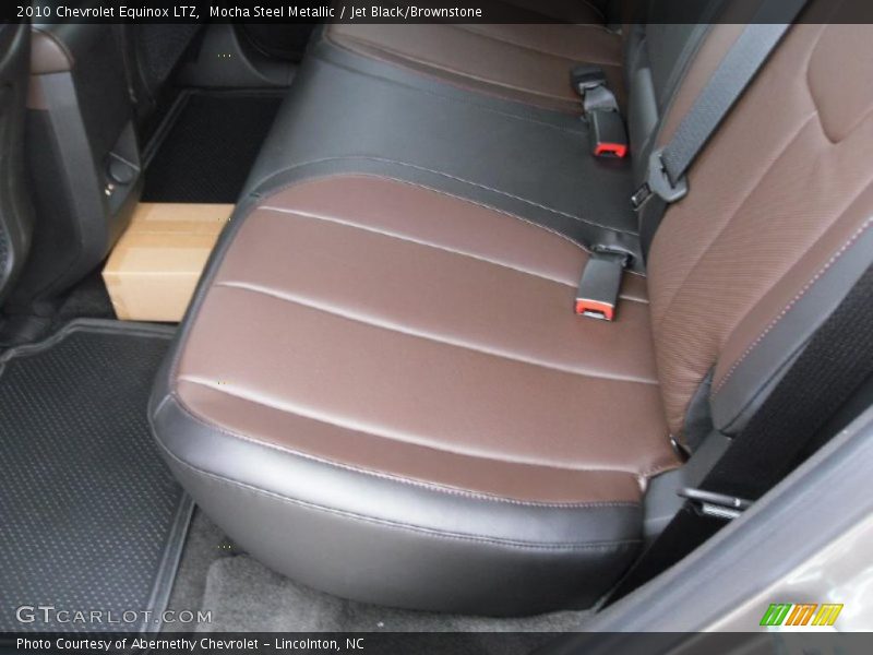Mocha Steel Metallic / Jet Black/Brownstone 2010 Chevrolet Equinox LTZ