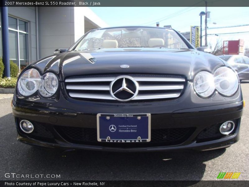Black / Java 2007 Mercedes-Benz SL 550 Roadster