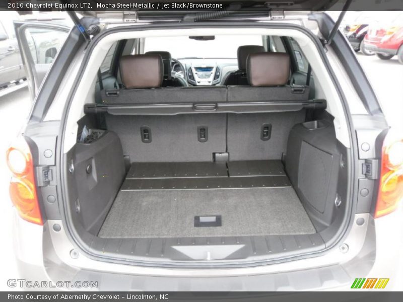 Mocha Steel Metallic / Jet Black/Brownstone 2010 Chevrolet Equinox LTZ