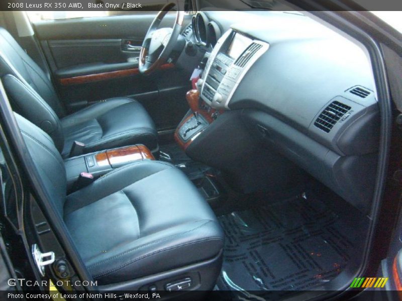Black Onyx / Black 2008 Lexus RX 350 AWD