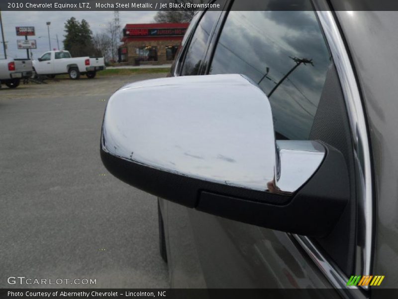 Mocha Steel Metallic / Jet Black/Brownstone 2010 Chevrolet Equinox LTZ