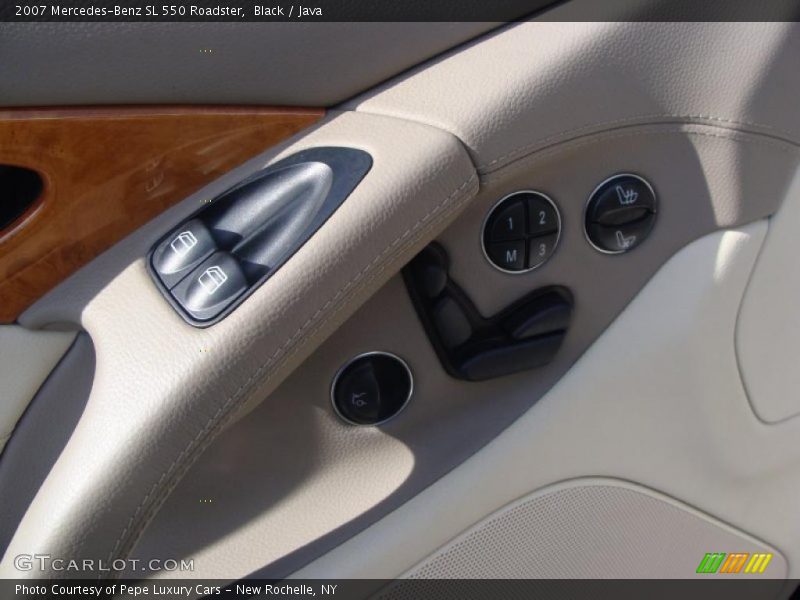 Black / Java 2007 Mercedes-Benz SL 550 Roadster