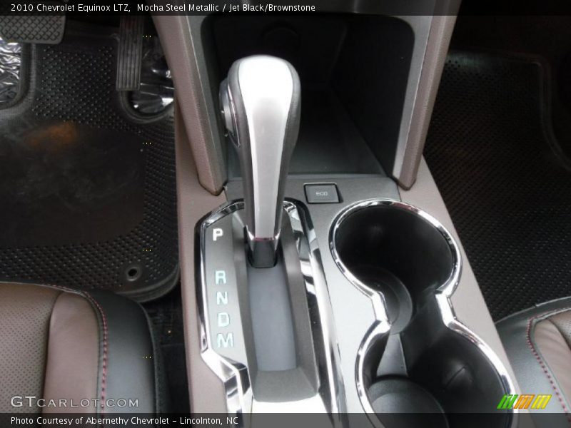Mocha Steel Metallic / Jet Black/Brownstone 2010 Chevrolet Equinox LTZ