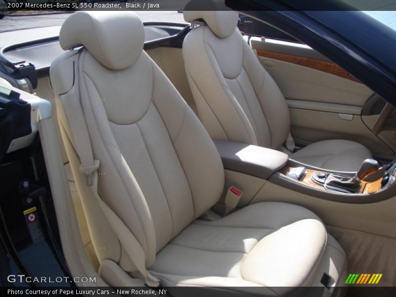 Black / Java 2007 Mercedes-Benz SL 550 Roadster