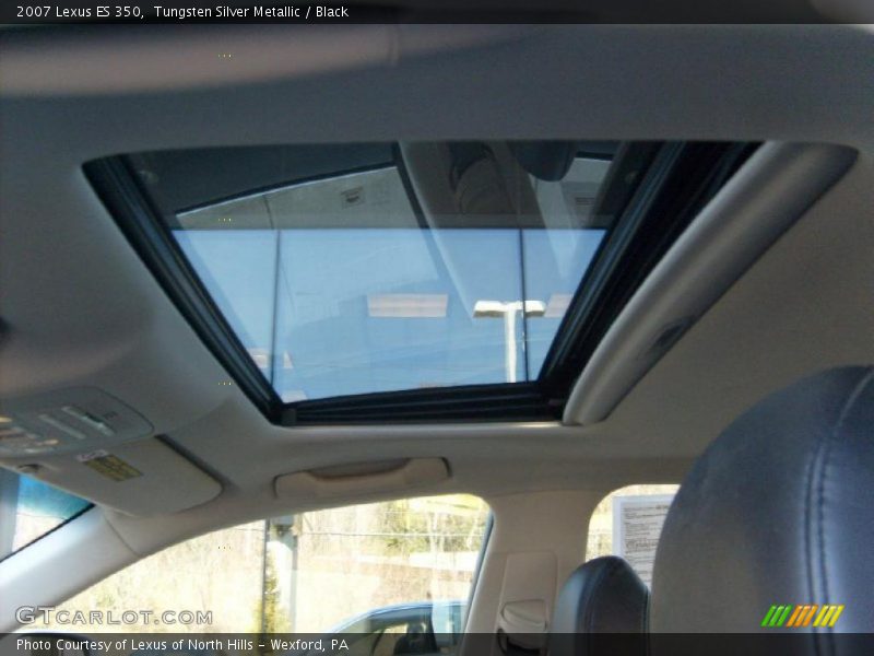 Tungsten Silver Metallic / Black 2007 Lexus ES 350